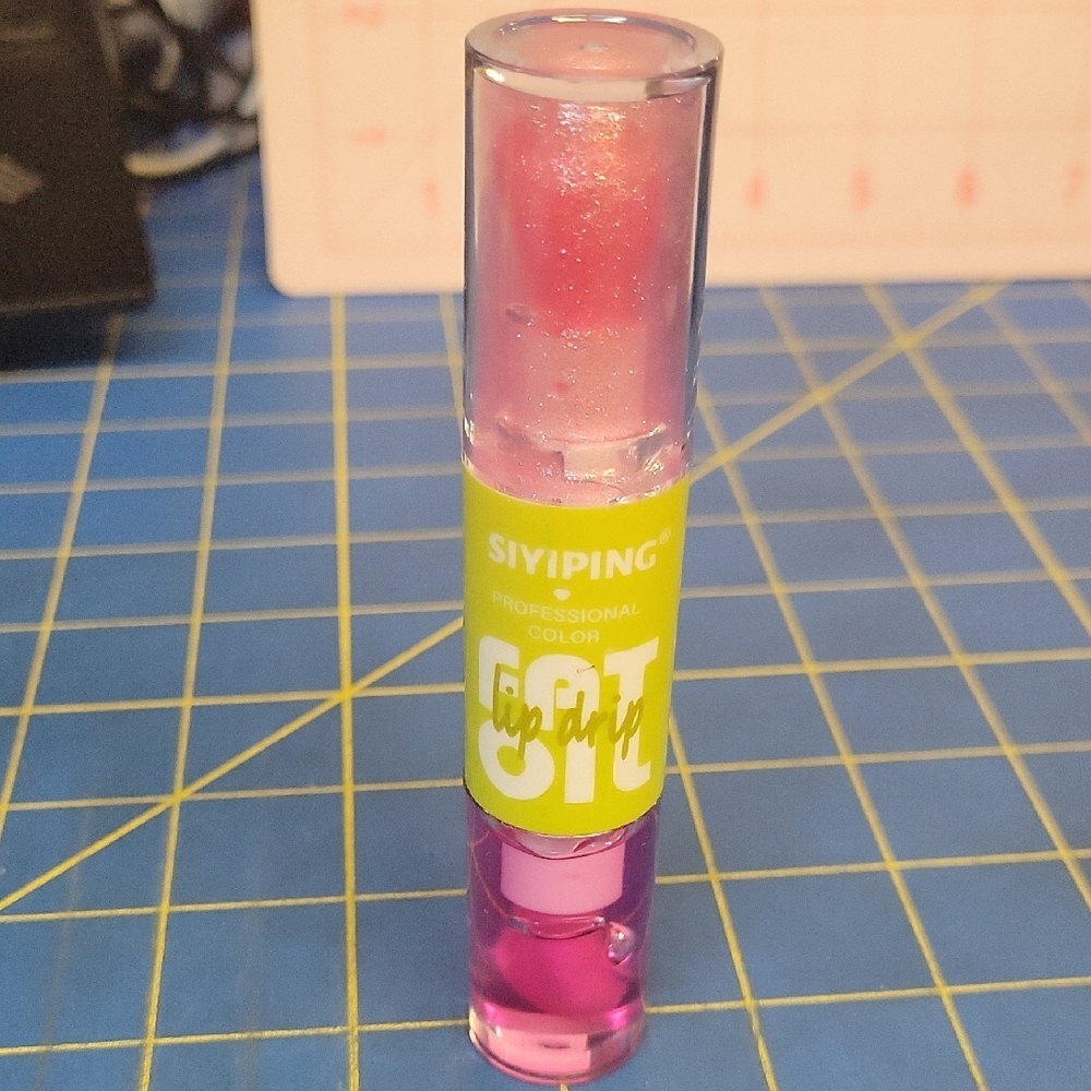 SIYPING Professional Pink Lip Drip Fat Oil 5" Tube 2 Color 1 Tube